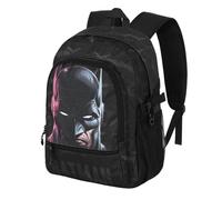 Karactermania Batman Face-Sac à Dos Fight Fan 2.2, Noir, 31 x 44 cm, Capacité 24 L