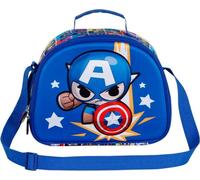 Karactermania Captain America Marvel Avengers Brotdose Blau Blau Taille unique