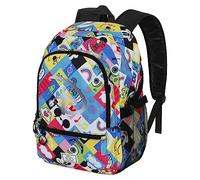 Disney Sac à dos Fight FAN 2.0 – Disney 100 Collage – Multicolore – Taille Unique – 31x18x44cm