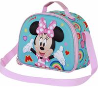 Karactermania Disney Minnie Mouse Greet 3d Sac à lunch Vert,Bleu Vert,Bleu One Size