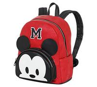 KARACTERMANIA Disney Sac à dos Mickey M Collection Heady Rouge