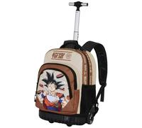 Karactermania Dragon Ball Goku Foodie-Sac à dos à Roulettes GTS FAN, Brun, 32 x 47 cm, Capacité 30 L