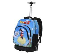 Karactermania Dragon Ball Goku Piccolo-Sac à dos à Roulettes GTS FAN, Bleu, 32 x 47 cm, Capacité 30 L