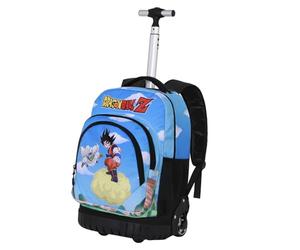 Karactermania Dragon Ball Goku Piccolo-Sac à dos à Roulettes GTS FAN, Bleu, 32 x 47 cm, Capacité 30 L