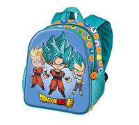 Karactermania Dragon Ball Three-Sac à dos 3D Petit, Bleu