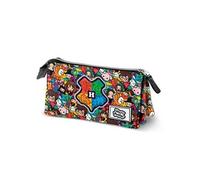 Harry Potter Karactermania Harry Potter Accio-estuche Portatodo Triple HS Trousses, 24 cm, Multicolore (Multicolor)