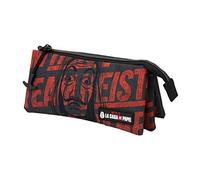 KARACTERMANIA La CASA de Papel Heist-Trousse Triple HS Taille Unique Rouge