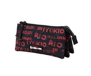 KARACTERMANIA La Maison de Papier Cities-Trousse Triple HS Multicolour