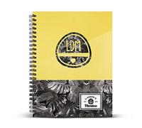 KARACTERMANIA Martina D'antiochia (La Diversión de Martina) Yellow-Cahier papier quadrillé Din A5
