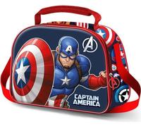 Karactermania Marvel Captain America Patriot 3d Lunchtasche Blau Blau One Size