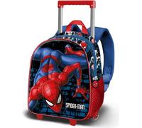Karactermania Marvel Spiderman Wall 3d Sac à dos à roulettes bleu bleu One Size