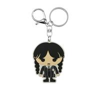 Karactermania Mercredi Chibi-Porte-clés Brand, Noir