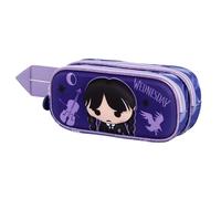 Karactermania Mercredi Chibi-Trousse 3D Double, Lilas
