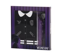 Karactermania Mercredi Varsity-Coffret Cadeau avec Journal et Stylo à Bille Fash