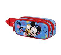 Karactermania Mickey Mouse Mates-Trousse 3D Double, Bleu