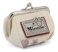 Karactermania Minnie Mouse Ivoire Porte-monnaie Clic Clac, 10 cm, White G