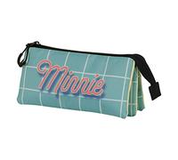 Disney Minnie Mouse Cheese-Trousse Triple FAN 2.0, Bleu