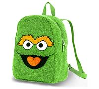 KARACTERMANIA 1, Rue Sésame Oscar il Grincheux Face-Sac à dos Plush, Vert 22 x 27 cm, Capacité 7 L