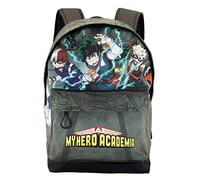 Karactermania My Hero Academia Battle-Sac à dos HS FAN, Vert Militaire