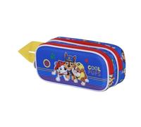 Karactermania Paw Patrol La Pat' Patrouille Cool-Trousse 3D Double, Bleu, 22 x 10 cm