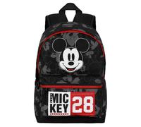 Disney Sac à dos Karactermania Mickey Mouse Year Petit 25x15x35 cm Noir Enfants