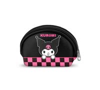 Sanrio Kuromi Chess-Porte-Monnaie Ovale Casual, Multicolore, 12 x 9 cm
