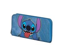 Disney Portefeuille Essentiel Lilo et Stitch Bleu 19 x 10 cm