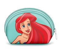 Disney Princesses Ariel-Porte-Monnaie Ovale Casual, Vert, 12 x 9 cm