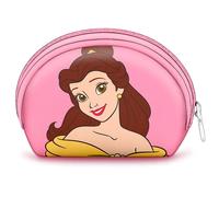 Disney Porte-monnaie ovale Belle – Rose 12 x 9 cm