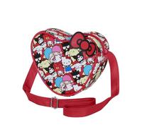 KARACTERMANIA Sac À Bandoulière Coeur Casual Mixte Sac à Bandoulière Coeur Casual, Multicolore Hello Kitty, Taille Unique