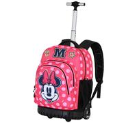 Karactermania Sac à dos à roulettes Disney Minnie Mouse Class pour enfants Rose