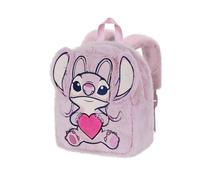 Disney Sac à dos Lilo et Stitch Angel Heart Plush Rose