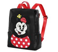 Disney Sac à dos Minnie Mouse – rouge / noir / blanc cassé – Taille One Size