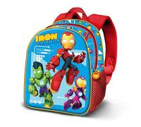 Marvel Iron Man Tech-Sac à Dos 3D Elite, Bleu 25 x 30 cm, Capacité 7 L