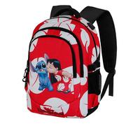 Disney Sac à dos Karactermania Lilo et Stitch Kiss Plus Running Rouge Enfants 32 L