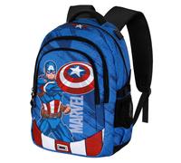 Sac à dos Running PLUS - Marvel Captain America Gears - Bleu - Taille Unique Bleu G