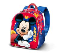 Disney Mickey Mouse Buddy-Sac à Dos 3D Elite, Rouge 25 x 30 cm, Capacité 7 L