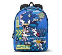 Karactermania Sac à Dos Sonic Hs Fan 3.0 Go 23l 41x31x18 Cm