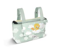 Karactermania Sac organisateur de poussette Looney Tunes Tweety Clouds Vert 39 x 24 cm 10 L