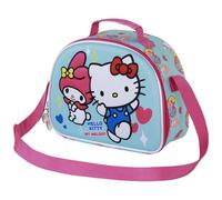 Karactermania, Sac Repas 3D Sanrio Unisex Kids, Bleu Hello Kitty, One size
