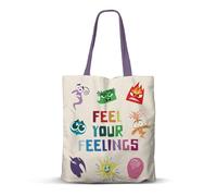 KARACTERMANIA Sac shopping Disney Pixar Vice-Versa 2 : "Feel your feelings [40x33cm]