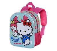 Karactermania Sanrio Hello Kitty Friendship-Sac à dos 3D Elite, Bleu, 25 x 30 cm, Capacité 7 L