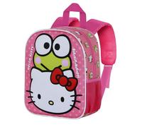 Karactermania Sanrio Hello Kitty Funny-Sac à dos 3D Elite, Rose, 25 x 30 cm, Capacité 7 L