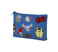 Karactermania Sanrio Hello Kitty Stickers-Trousse de Toilette Soleil, Bleu, 30 x 22 cm