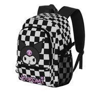 Karactermania Sanrio Kuromi B and W-Sac à dos Fight FAN 2.2, Noir, 31 x 44 cm, Capacité 24 L