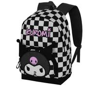 Karactermania Sanrio Kuromi B and W-Sac à dos HS FAN 2.2, Noir, 31 x 44 cm, Capacité 24 L