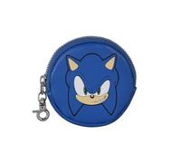 Karactermania Sega-Sonic Face-Porte-Monnaie Cookie, Bleu
