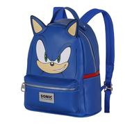 Karactermania Sega-Sonic Face-Sac à Dos Heady, Bleu