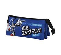Karactermania Etui A Crayons A Trois Poches Sonic On The Run
