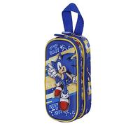 Karactermania Sega-Sonic Step-Trousse 3D Double, Bleu